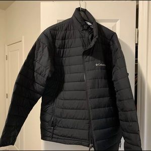 Columbia Insulated Puffer Men Jacket Black Size XL